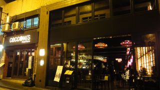 オシャレなバー。