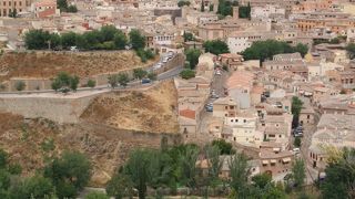 トレドの全景が眺められるところ