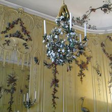 かわいらしい内装