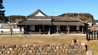 当時の関所がよみがえっています