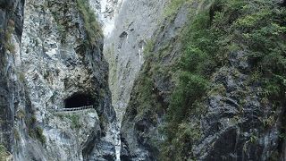 迫力ある渓谷です。