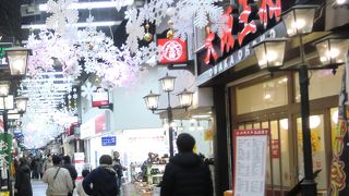 天神駅すぐ近く