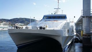 ジェットフォイルを予約していたのですが