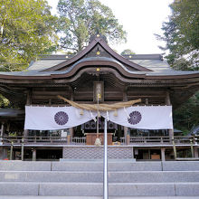 西寒多神社拝殿