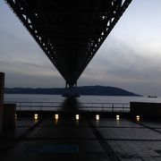 明石海峡大橋 (本州 舞子浜側) 