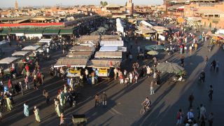 ここは、マラケシュの中心！