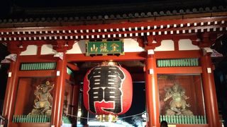 夜の雷門　【雷門】