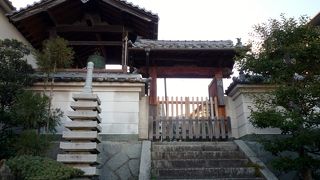 富田町唯一の日蓮宗のお寺