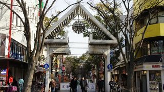 文明堂など老舗があって、往時の名残かと思います