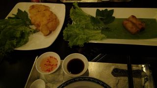 フエ王朝の雰囲気ばっちりのレストラン