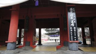 歴史のあるお寺