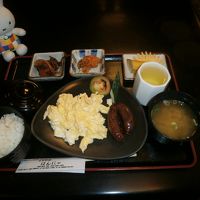 また別の日の朝食、和食コースの内容です。