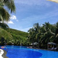 ホテル専用のプール