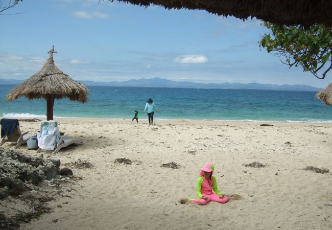 フィジー本島（ビチレブ島）から30分で行ける白砂の小島