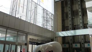 待ち合わせをしている人が多いです。