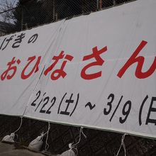 ちょうどおひなさんめぐりでした