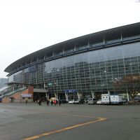 すぐ傍にある釜山駅です。