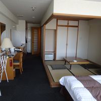 客室その２。　和洋室なので、とっても広いです。