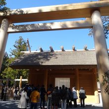 遷宮後の御正殿