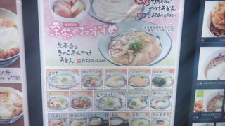 秋葉原駅ナカのうどん