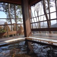 半露天のお風呂