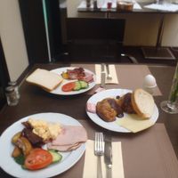 朝食のモーニング、パンが充実していました