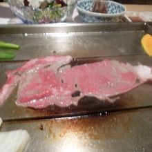 お肉が大きいですよ