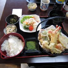 てんぷら定食