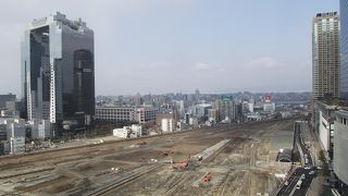 目下再開発の真っ最中です