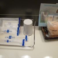 レディースフロアのアメニティ。