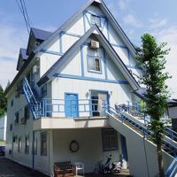 可愛いです、入り口で、靴の汚れ落とせます