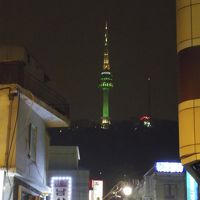 ソウルタワーのモノレール乗り場まで、頑張って歩ける感じです