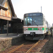 歴史ある鉄道です。