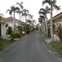 コテージ風の客室が並んでいます