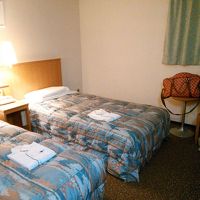 シングルでも良かったけど、ツインでのんびり。