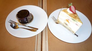 夜景も楽しめる喫茶店！