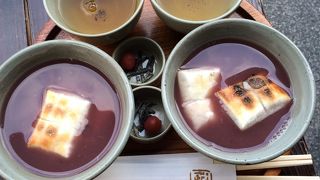 赤福ぜんざいが食べれます！