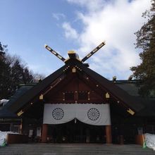 早朝のお参りは格別です