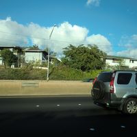 空港からホテルへ行く