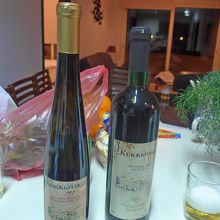 買ったワイン，10ユーロくらいだったが忘れた