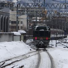 札幌到着後、回送として引き上げる