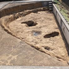 弥生時代の住居跡