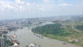 ホーチミンの街並みを一望