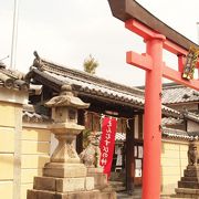 ならまちの中にある神社