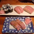 マグロの握りがめちゃ美味しい！
