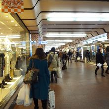 地下街の魅力維持は難しい