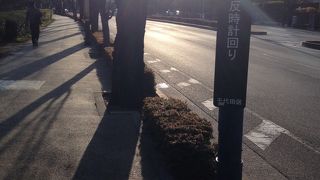 ランナーへの注意看板ばかり…