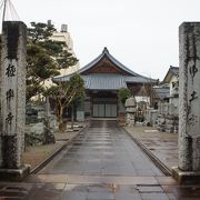 安土桃山時代に創建された古刹