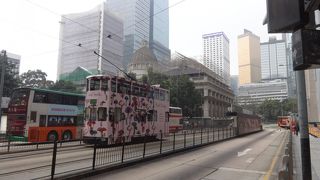 ツアーで路面電車の体験乗車