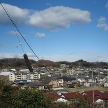 登り口からの眺め